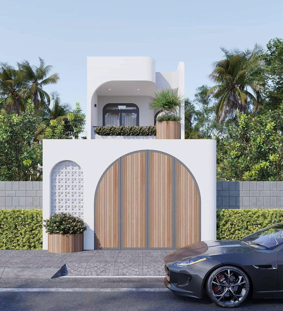 Nhà 2 tầng mẫu 02