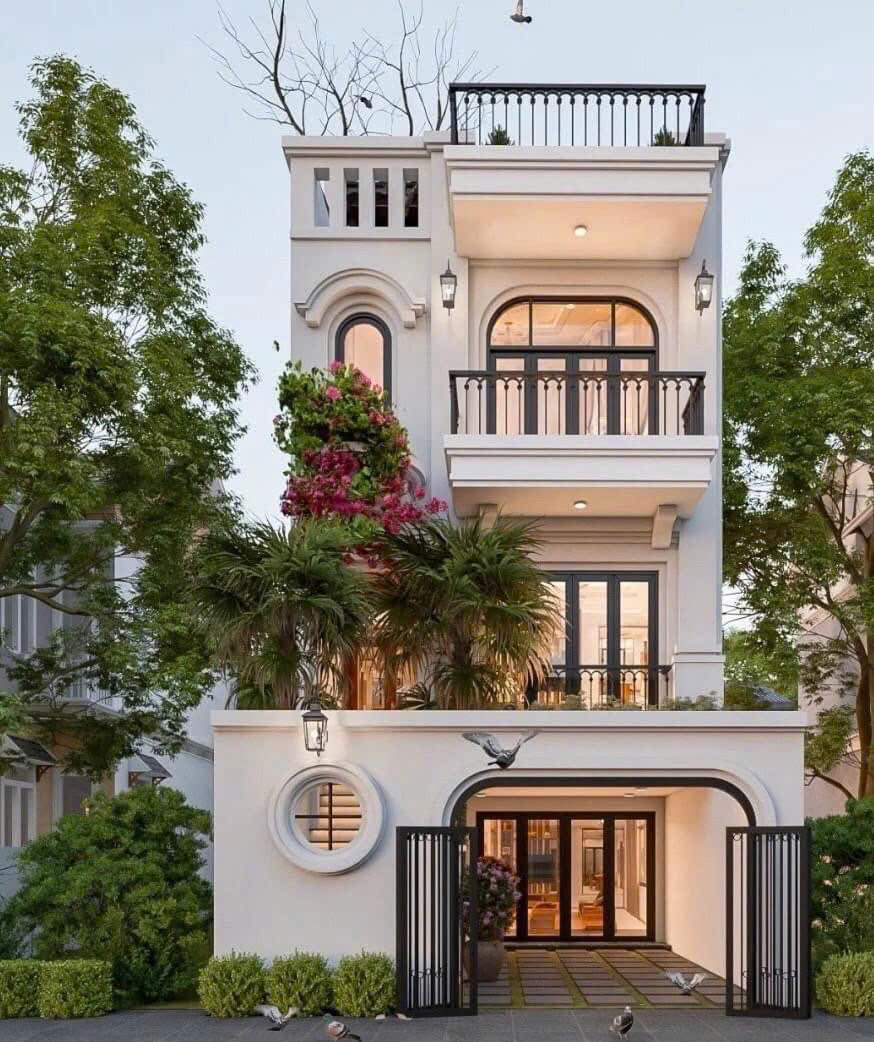 Nhà 3 tầng mẫu 01