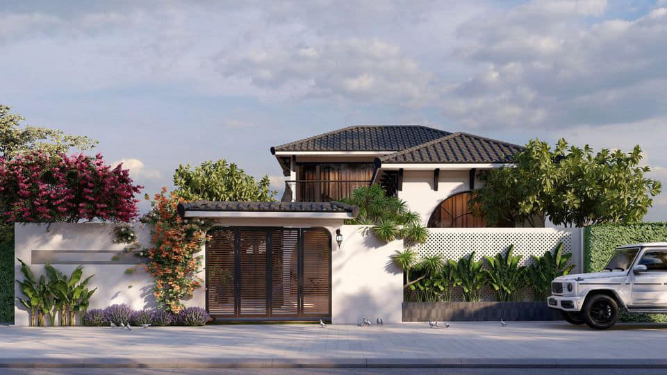 Nhà 2 tầng mẫu 06