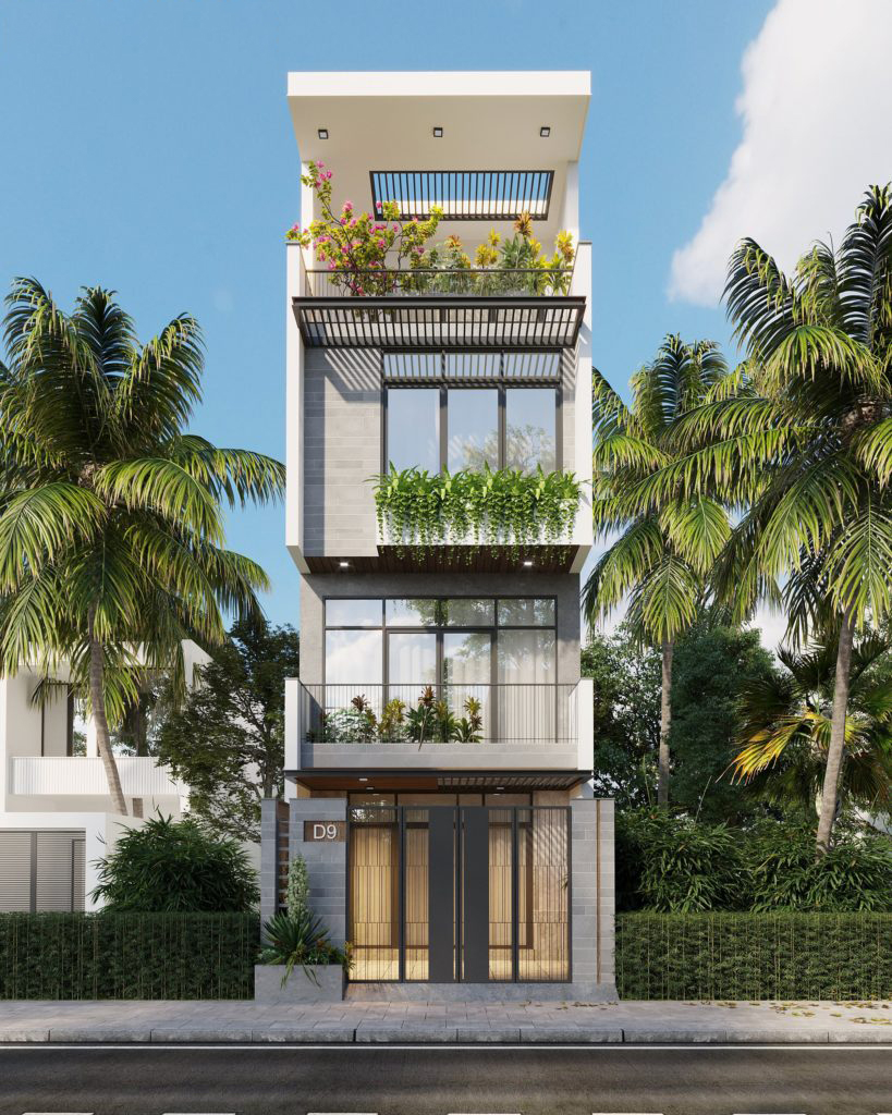 Mẫu nhà 4 tầng 19