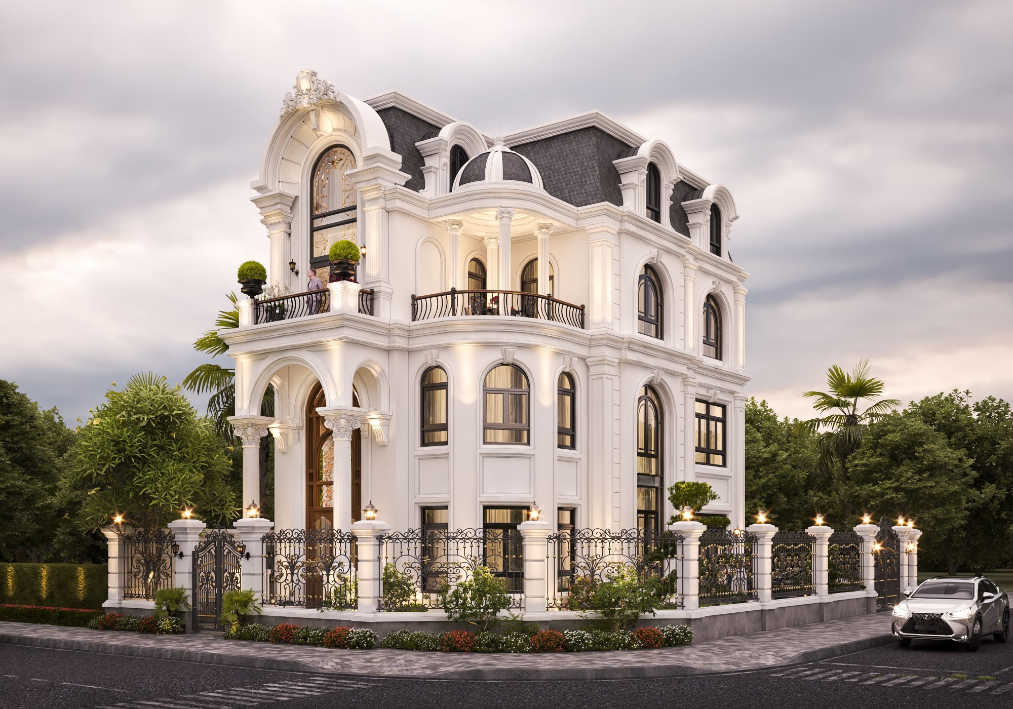 Mẫu nhà biệt thự 01