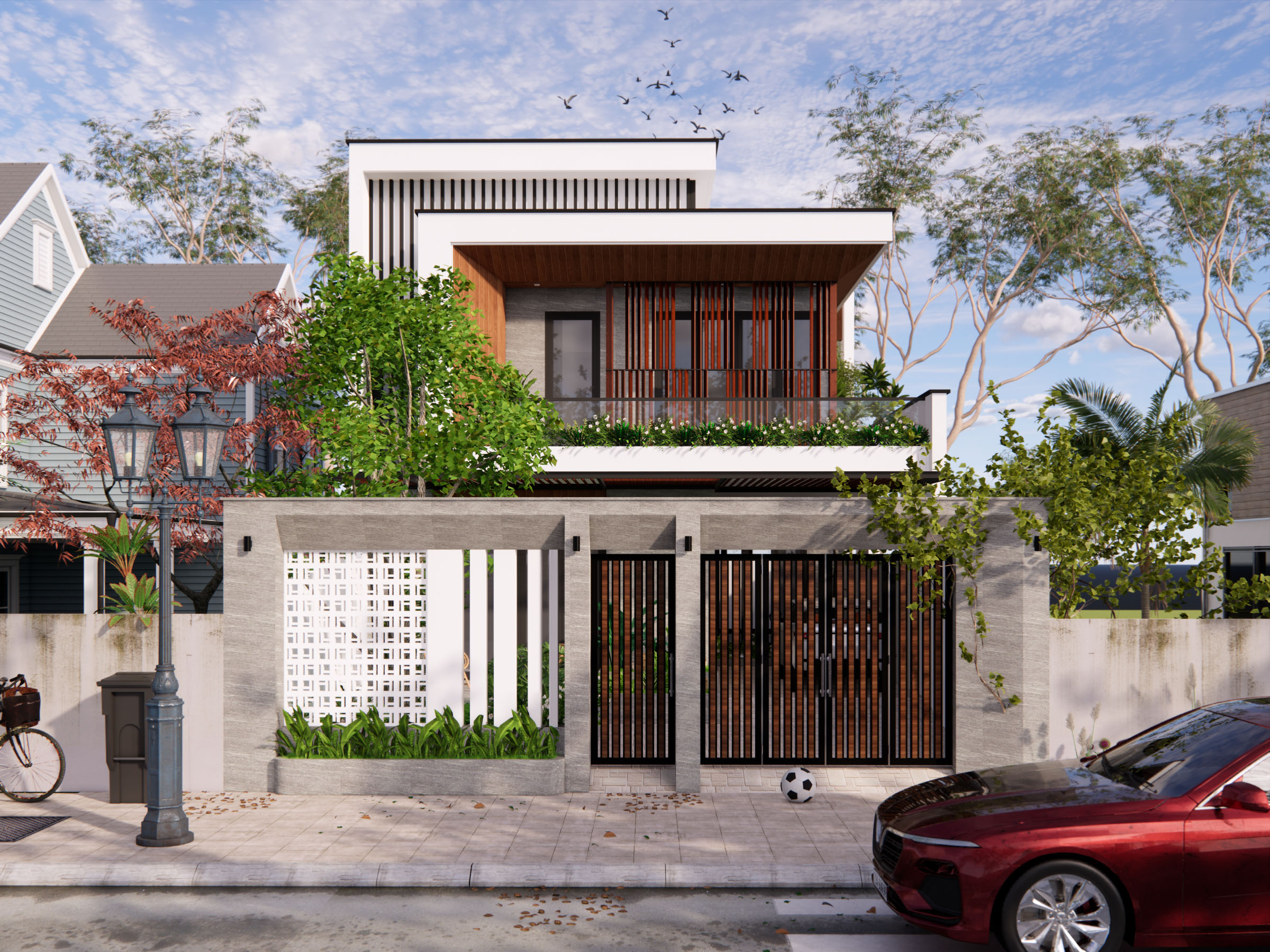 Mẫu nhà biệt thự 02