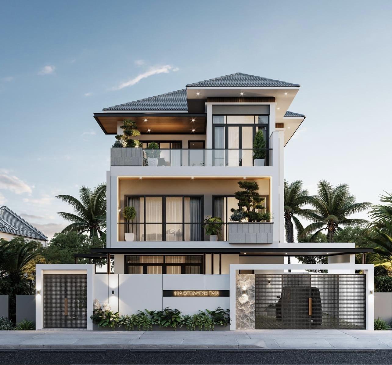 Mẫu nhà biệt thự 04