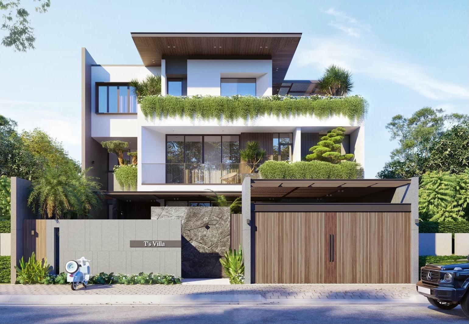 Mẫu nhà biệt thự 05