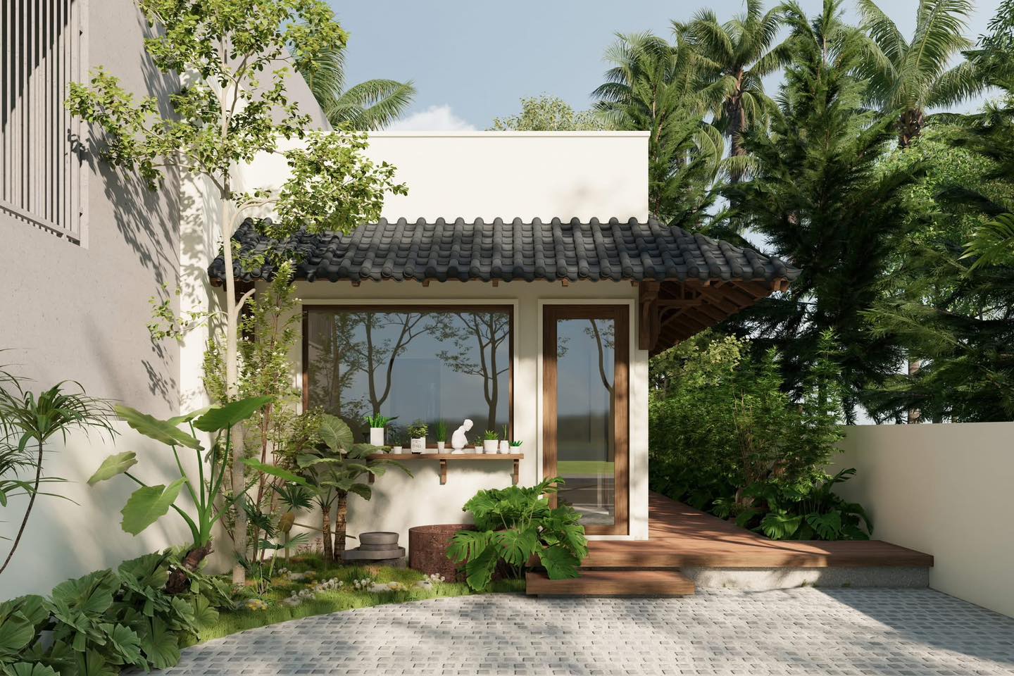 Nhà 1 tầng mẫu 01