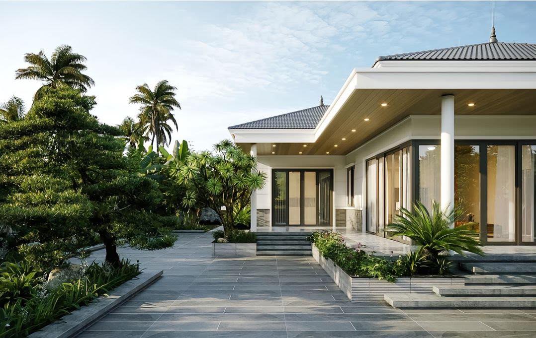 Nhà 1 tầng mẫu 02