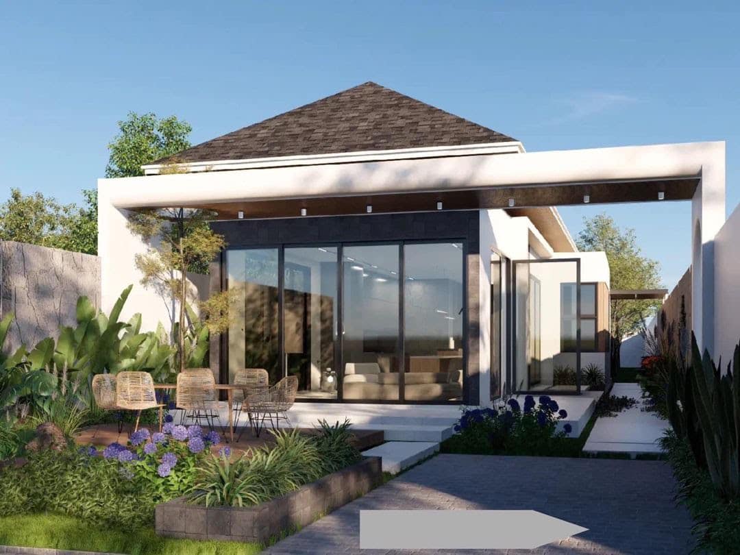 Nhà 1 tầng mẫu 03