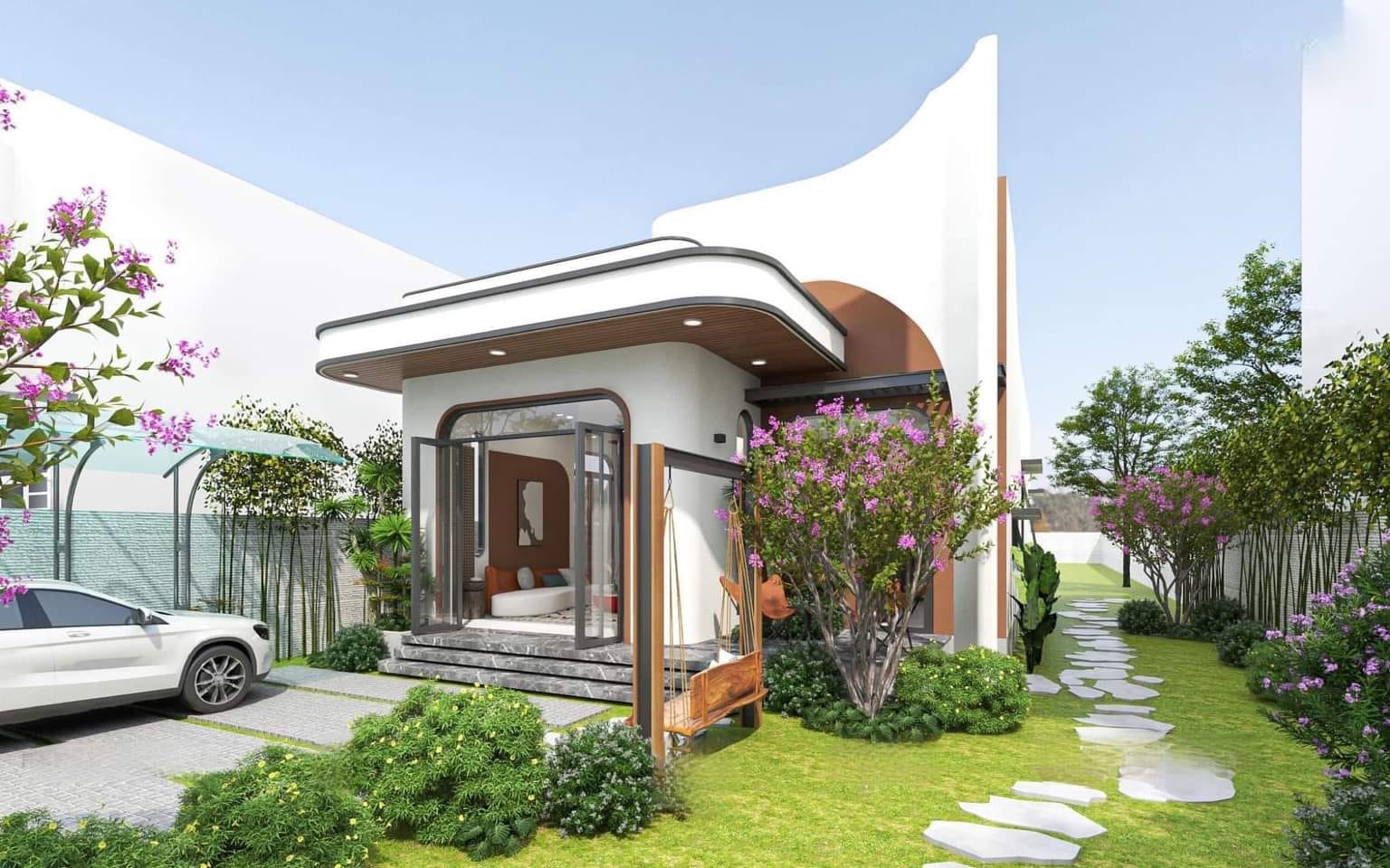 Nhà 1 tầng mẫu 04