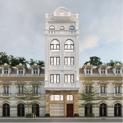 Thiết kế thi công nhà phố anh Hoàng