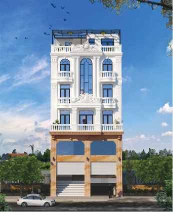 Thiết kế thi công nhà phố anh Tùng