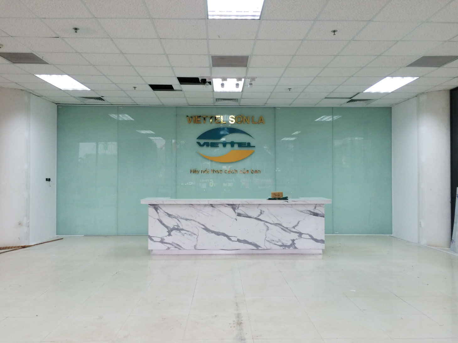 Thi công quầy lễ tân Sơn La